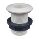 Vízkifolyó cső 56 mm Ø 24 mm fehér átvezető