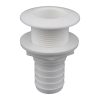Vízkifolyó csőcsonkkal Ø35/93mm fehér