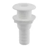 Vízkifolyó csőcsonkkal Ø24/93mm fehér