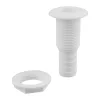 Vízkifolyó csőcsonkkal Ø24/93mm fehér