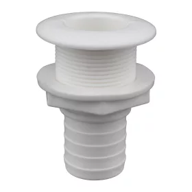 Vízkifolyó csőcsonkkal Ø38/93 mm fehér