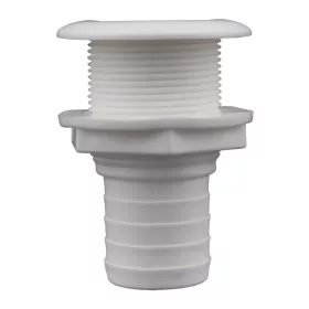 Vízkifolyó csőcsonkkal Ø38/93 mm fehér