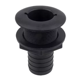 Vízkifolyó csőcsonkkal Ø38/93mm fekete