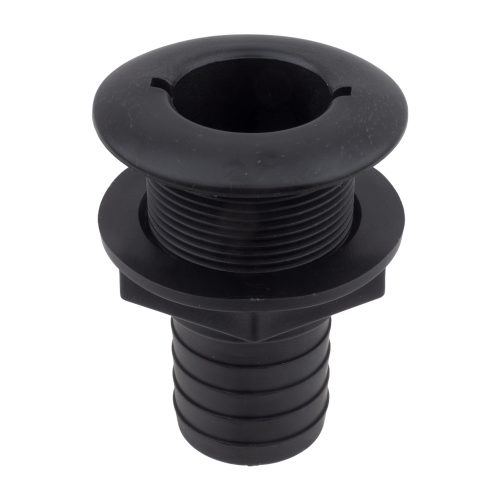 Vízkifolyó cső 93 mm Ø 35 mm fekete csőcsonkkal