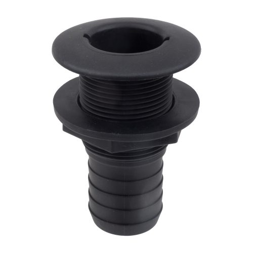 Vízkifolyó cső 93 mm Ø 31 mm fekete csőcsonkkal