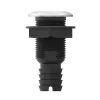 Vízkifolyó csőcsonkkal Ø19/85 mm inox gyűrűvel SEAFLO