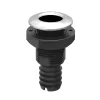 Vízkifolyó csőcsonkkal Ø25/85 mm inox gyűrűvel SEAFLO