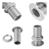 Vízkifolyó átvezető cső Ø25 mm 1" inox 