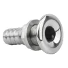 Vízkifolyó csőcsonkkal Ø24/72 mm inox