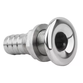 Vízkifolyó csőcsonkkal Ø24/72 mm inox