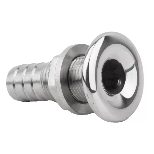 Vízkifolyó csőcsonkkal Ø24/72 mm inox