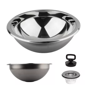 Kézmosó félgömb Ø295 mm inox