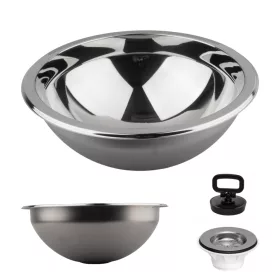 Kézmosó félgömb Ø390 mm inox