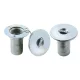 Szennyvíz fedél egyenes Ø38 mm csőhöz inox