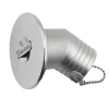 Üzemanyagbetöltő 45° Ø 38 mm tömlőhöz "DIESEL" inox