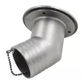   Üzemanyagbetöltő 45° Ø 38 mm tömlőhöz "DIESEL" inox
