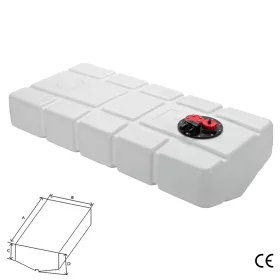 Beépíthető üzemanyagtank 57 l V-alakú