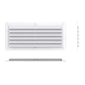 Szellőzőrács műanyag fehér 264 x 126,5 mm SEAFLO