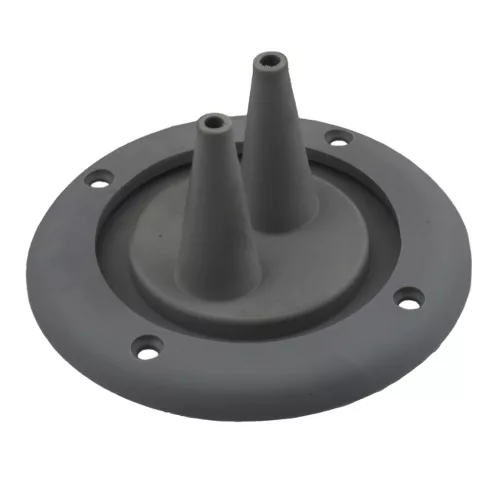 Bovdenkivezető harang fekete 115mm