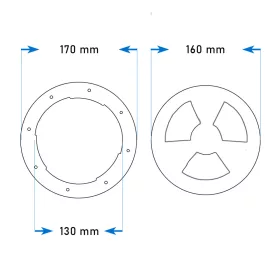 Szerelonyilas-kerek-fekete-130-mm
