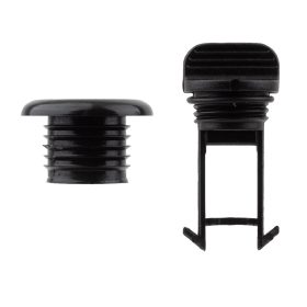 Fenékvíz dugó kör fekete 40/26 mm