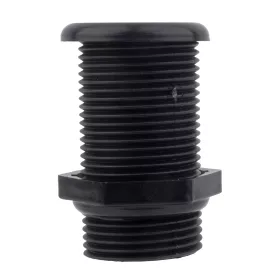 Vízkifolyó/átvezető cső Ø25/62 mm fekete