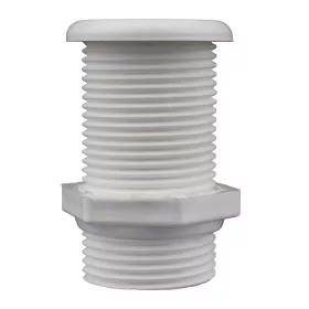 Vízkifolyó/átvezető cső Ø25/62 mm fehér