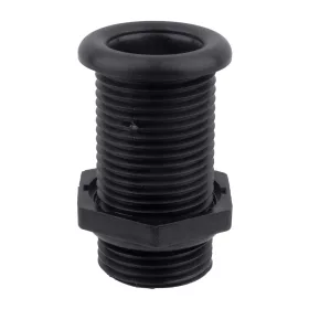Vízkifolyó/átvezető cső Ø23/63 mm fekete