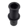 Vízkifolyó cső 100 mm Ø 25 mm fekete