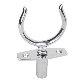 Evezővilla beépíthető talppal inox 58 mm