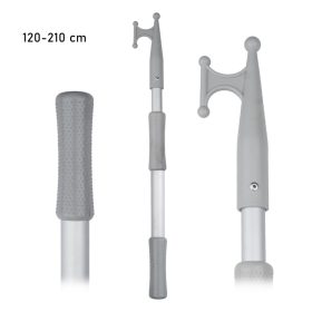 Csáklya teleszkópos szürke 120/210 cm