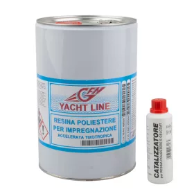Poliészter két komponensű műgyanta 4 l YACHT LINE