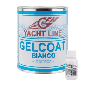 Parafinos topcoat fehér 1 kg YACHT LINE