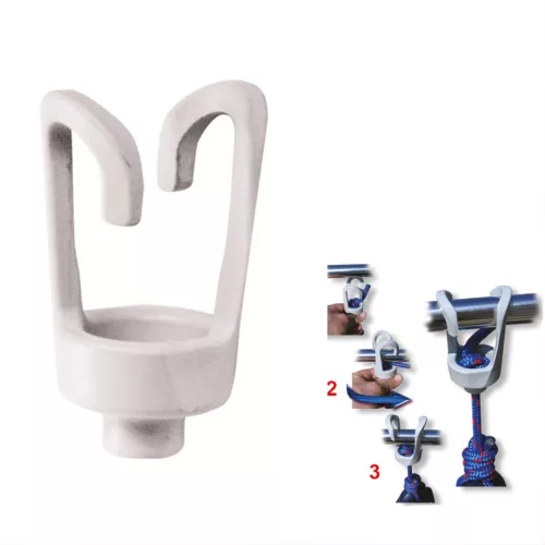 Fenderakasztó klipsz 22 mm csőhöz