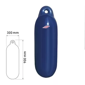 Fender kék Ø30 x 90 cm egyszemes