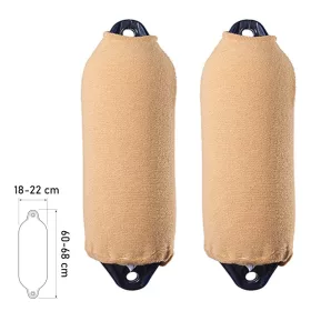 Fenderhuzat bézs Ø18/22 x 60/68 cm