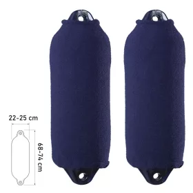 Fenderhuzat navy kék Ø22/25 x 68/74 cm