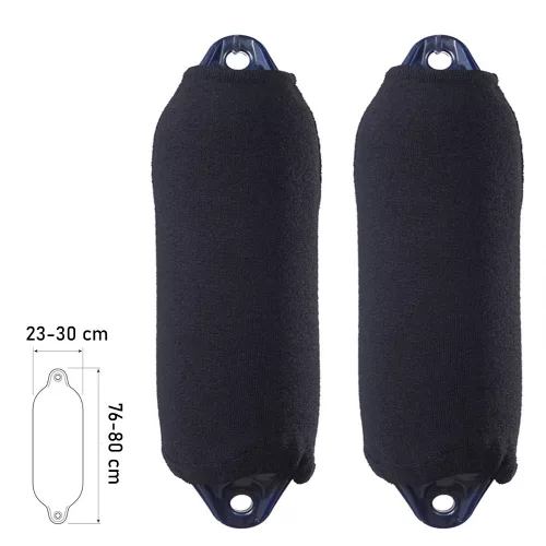 Fenderhuzat fekete Ø23/30 x 76/80 cm