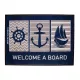 Szőnyeg "Welcome on board" 750×500 mm