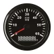Fordulatszámmérő műszer 0-6000 fekete-fekete