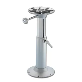 Teleszkópos ülésláb szürke 40-60 cm