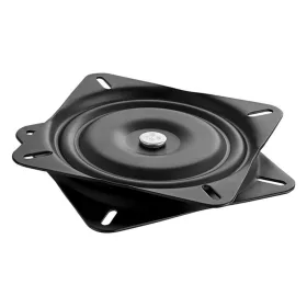 Üléstalp forgó szinterezett fekete 175x175 mm