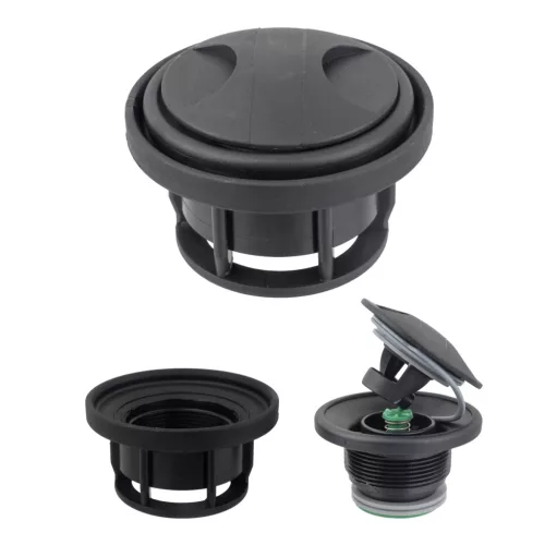 Szelep gumicsónakhoz Ø55mm fekete CEREDI