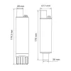 Merülő/vonal szivattyú 31 l/perc 12V SEAFLO