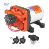 Önfelszívó nyomáskapcsolós membránszivattyú 11,3 l/perc 12V SEAFLO 42 Short