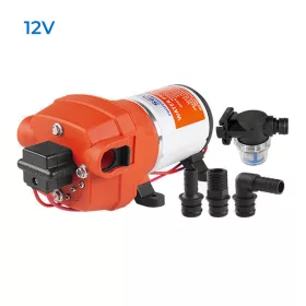   Önfelszívó nyomáskapcsolós membránszivattyú 10,2l/perc 12V SEAFLO 41 Short