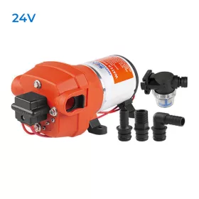   Önfelszívó nyomáskapcsolós membránszivattyú 12,5 l/perc 24V SEAFLO 41 Short