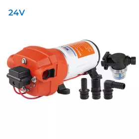   Önfelszívó nyomáskapcsolós membránszivattyú 17 l/perc 24V SEAFLO 41 Long