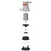 Fenékszivattyú 2000 GPH 126 l/perc 24V SEAFLO 01