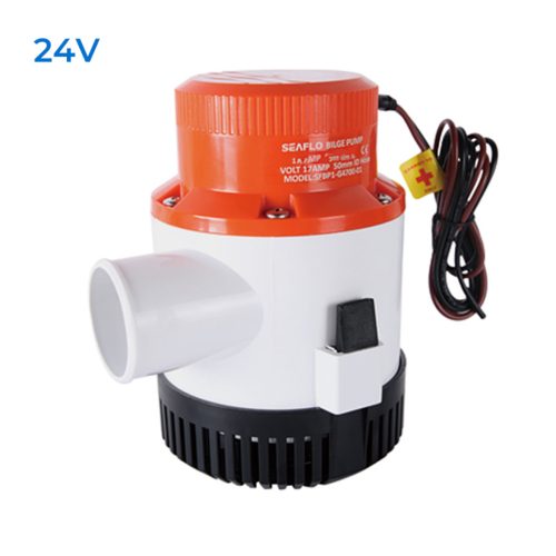 Fenékszivattyú 3500 GPH 215 l/perc 24V SEAFLO 01